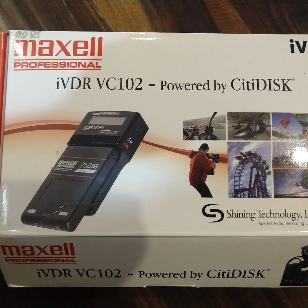 Maxell iVDR VC102 Tapeless Video